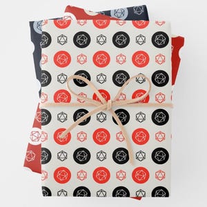 D20 Wrapping Paper