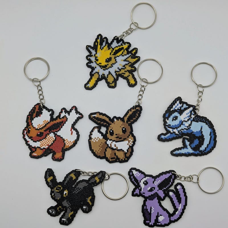 Vaporeon Pixel Art - Etsy