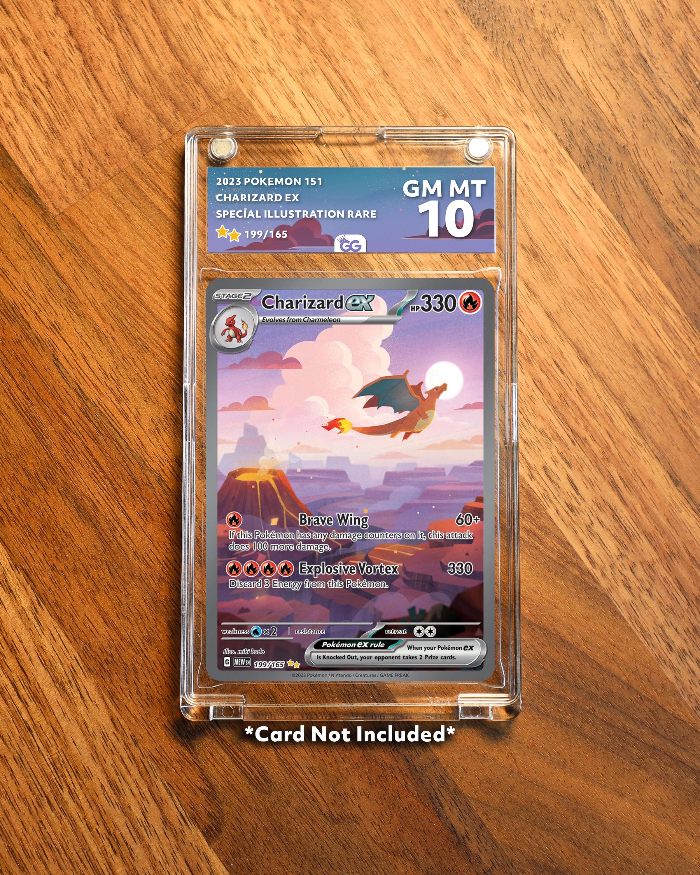 pokemon card 151 charizard Pokémon TCG: Charizard ex RR 006/165 Pokemon Card 151