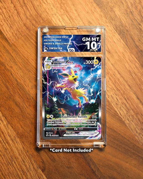 jolteon vmax pokemon card JUMBO Alt Art SWSH184 Pokmon Premium Collection Placeholder Image Provided 2021 Pokemon JPN Sword &
