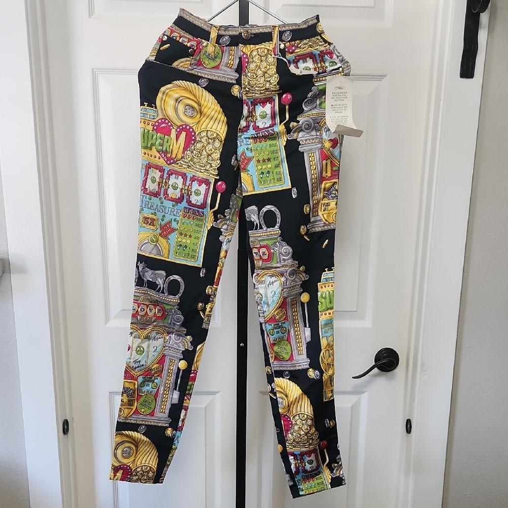 MOSCHINO JEANS ベスト　ベロア　フォークダンス MOSCHINO JEANS ベスト ベロア フォークダンス Moschino Jeans