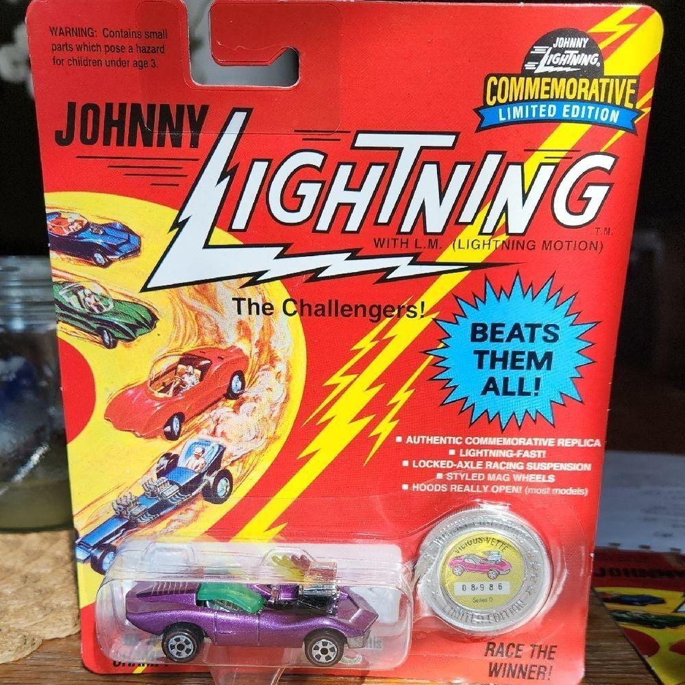 Johnny Lightning Commemorative Limited Edition Vicious Vette