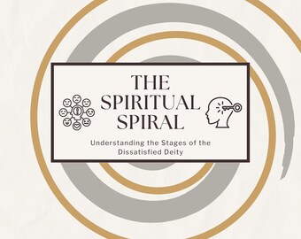 The Spiritual Spiral – Printable Guide for Emotional Healing + Spiritual Reflection | Shadow Work PDF Workbook