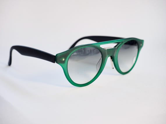 Rare Vintage 90s Swatch Eyes Green Aviator Sunglasses - Etsy  display picture 1