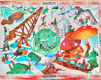 Calendário do Advento Especial de Natal "Season's Greetings" da Swatch, 1997, completamente lacrado, inclui relógio.