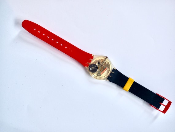 swatch 1987年 横尾忠則 RORRIM ロリム5 GZ107日本限定版 ヴィンテージ 1987 スウォッチ ウォッチ RORRIM 5 GZ107 – 限定版 横尾