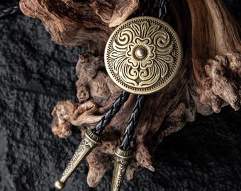 Bolo Tie, Wedding Bolo Tie, Bronze Bolo Ties, Men Women Kids Bolo Tie, Gift for Boy, Festival Rodeo Jewelry, Party Accessories
