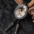 Custom Photo Bolo Tie, Wedding Bolo Tie, Bolo Tie with Photo, Bolo Ties for Wedding, Personalized Gifts, Party Accessories, Anniversary Gift