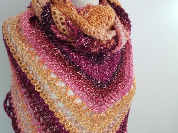 Prom dress shawl, crochet shawl, openwork lace shawl, Mothers Day wrap, Victorian lace shawl, Bridesmaids wrap, beach summer wedding, RTS