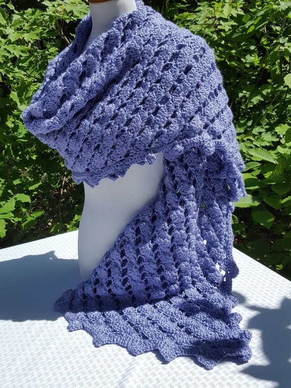 Crochet shawl, wedding shawl, rectangle shawl wrap, bridesmaids wrap, prayer shawl, Mothers Day caplet, bohemian wrap, boho chic shawl, RTS