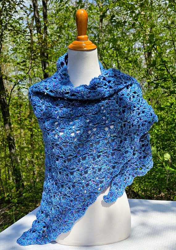 Mosaic virus shawl, openwork lace shawl, crochet lace shawl, bridal fashion, OOAK fashion, bridal fashion, bridesmaids wrap, gift for her