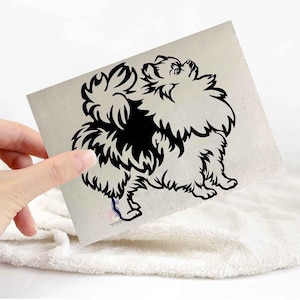 Pomeranian sticker | dog lover car bumper stickers | dog breed laptop decals