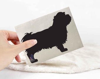 Shih tzu sticker | dog lover car bumper stickers | dog breed laptop decals