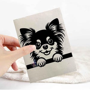 Chihuahua sticker | dog lover car bumper stickers | dog breed laptop decals