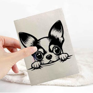Chihuahua sticker | dog lover car bumper stickers | dog breed laptop decals