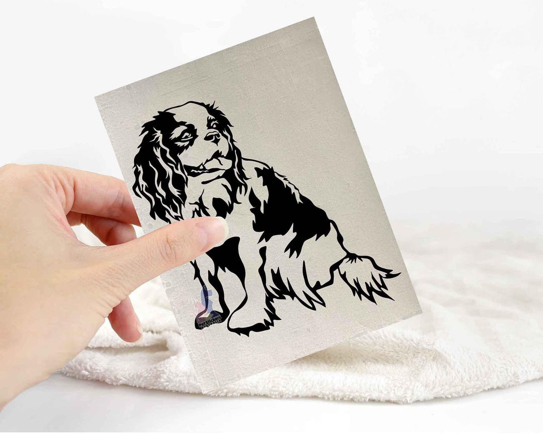Cavalier King Charles Sticker | Dog Lover Car Bumper Stickers | Dog ...