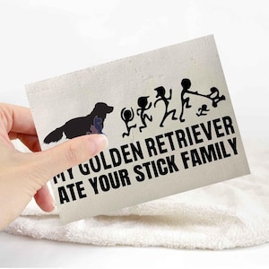 Golden retriever sticker | dog lover car bumper stickers | dog breed laptop decals