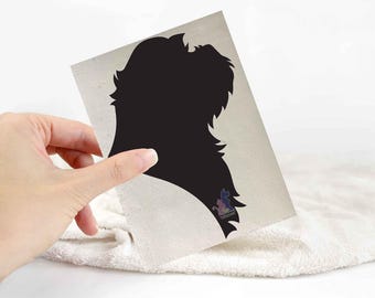 Shih tzu sticker | dog lover car bumper stickers | dog breed laptop decals