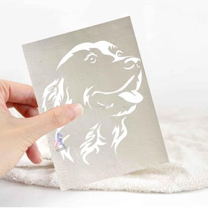 Golden retriever sticker | dog lover car bumper stickers | dog breed laptop decals