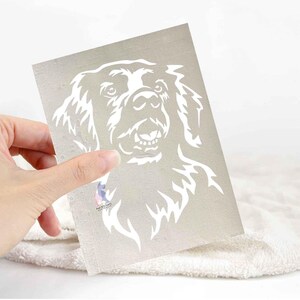 Golden retriever sticker | dog lover car bumper stickers | dog breed laptop decals