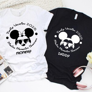Custom Disney Vacation 2025 Family Shirts, Making Family Memories shirts, Disney Squad Shirts, Family Disney Shirts,Disney 2025 Family Shirt