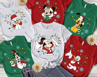 Custom Disney Christmas Shirt, Personalized 2026 Disney Christmas Shirt, Matching Family Disney Christmas Shirt, Disney Trip 2026 Christmas