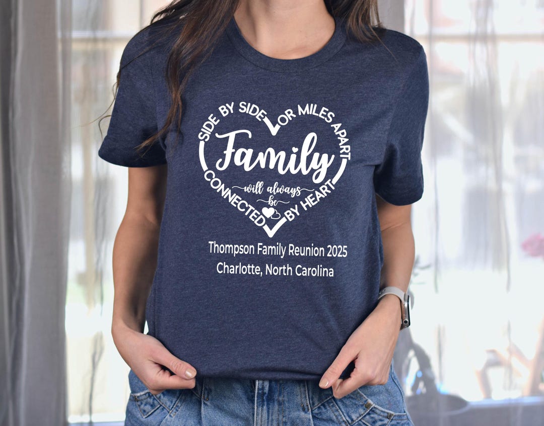 Custom Family Reunion Shirt: Personalized Name, Date & Location
