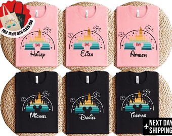 Disney Family Shirts,2026 Family Disney Trip Shirts, Mickey Minnie Shirt, Disney Vacation Tee, Matching Family Disneyland Shirt