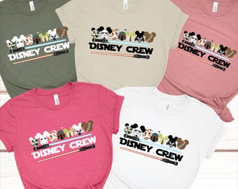 Camisetas de cumpleaños de Star Wars, camisetas familiares personalizadas de Disney (para todas las edades)