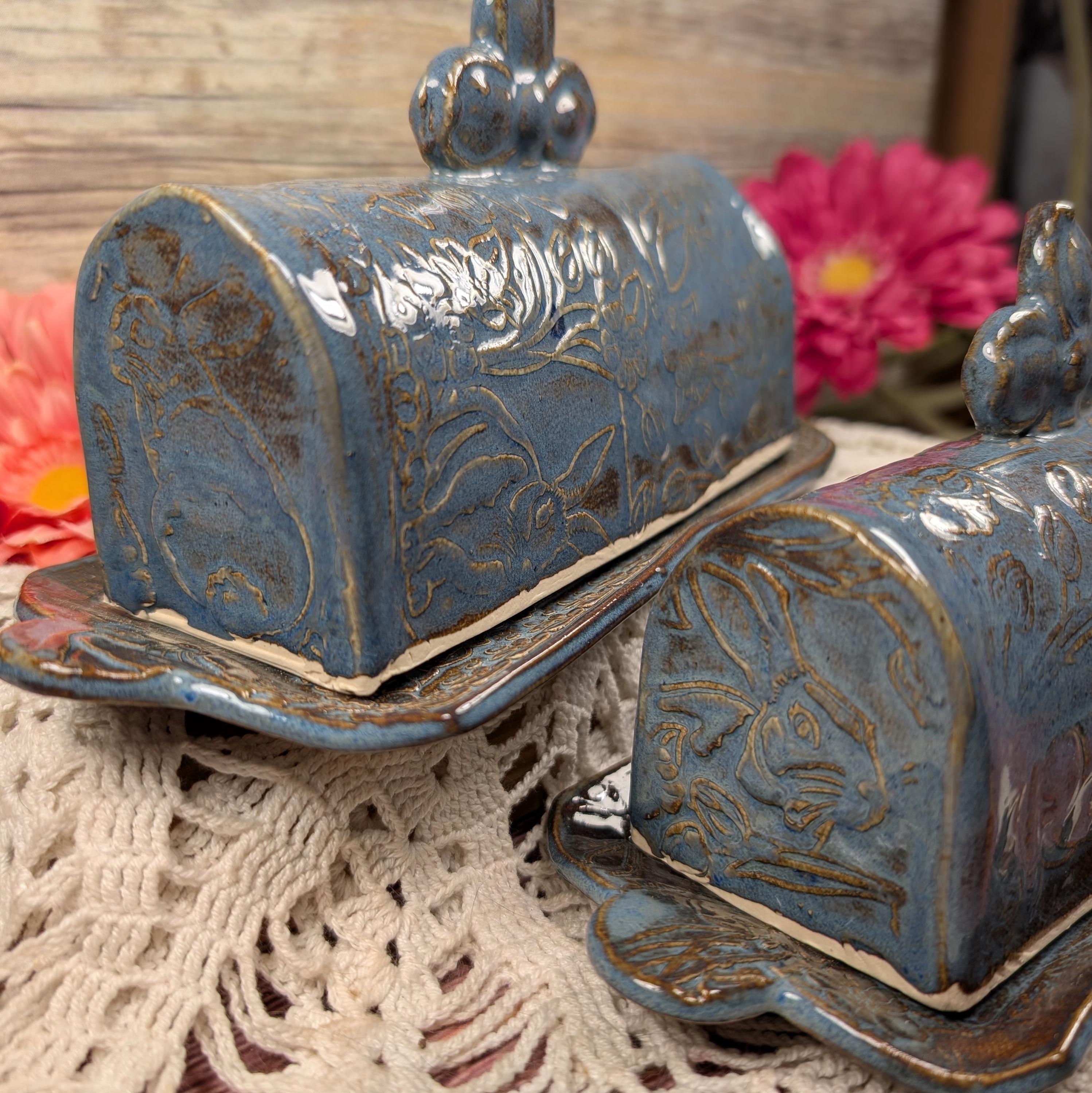 Butter Dish (rabbit) - Etsy
