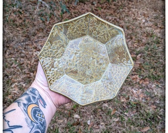 Grapevine Octagon Dish (5.5 inch)