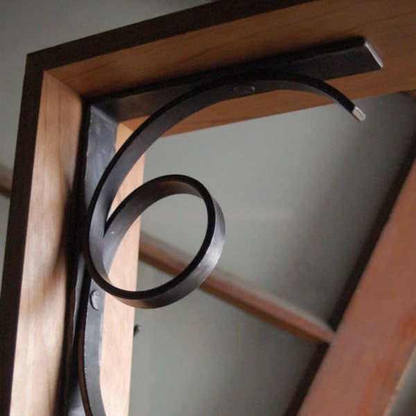 Shelf Bracket Hand Forged - Style 03 Modern