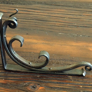 Shelf Bracket Hand Forged - Style 06 - made in USA