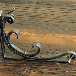 Shelf Bracket Hand Forged Style 06 image 1