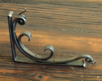 Shelf Bracket Hand Forged - Style 06