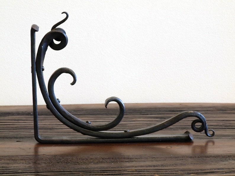 Shelf Bracket Hand Forged Style 06 image 3