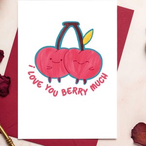 Printable Love Card Romantic Card for Him or Her Anniversary Card I Love You Card Digital Valentine Card Foldable Card