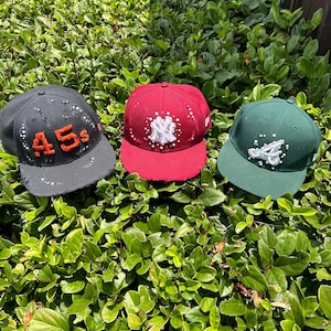 Custom Pearl New Era Fitted Hat | Custom Hat Embellishments