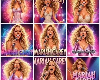 27 Lot de papiers d'emballage pour verres de Mariah Carey, papiers d'emballage pour verres Mariah Carey, papiers d'emballage de Mariah Carey png
