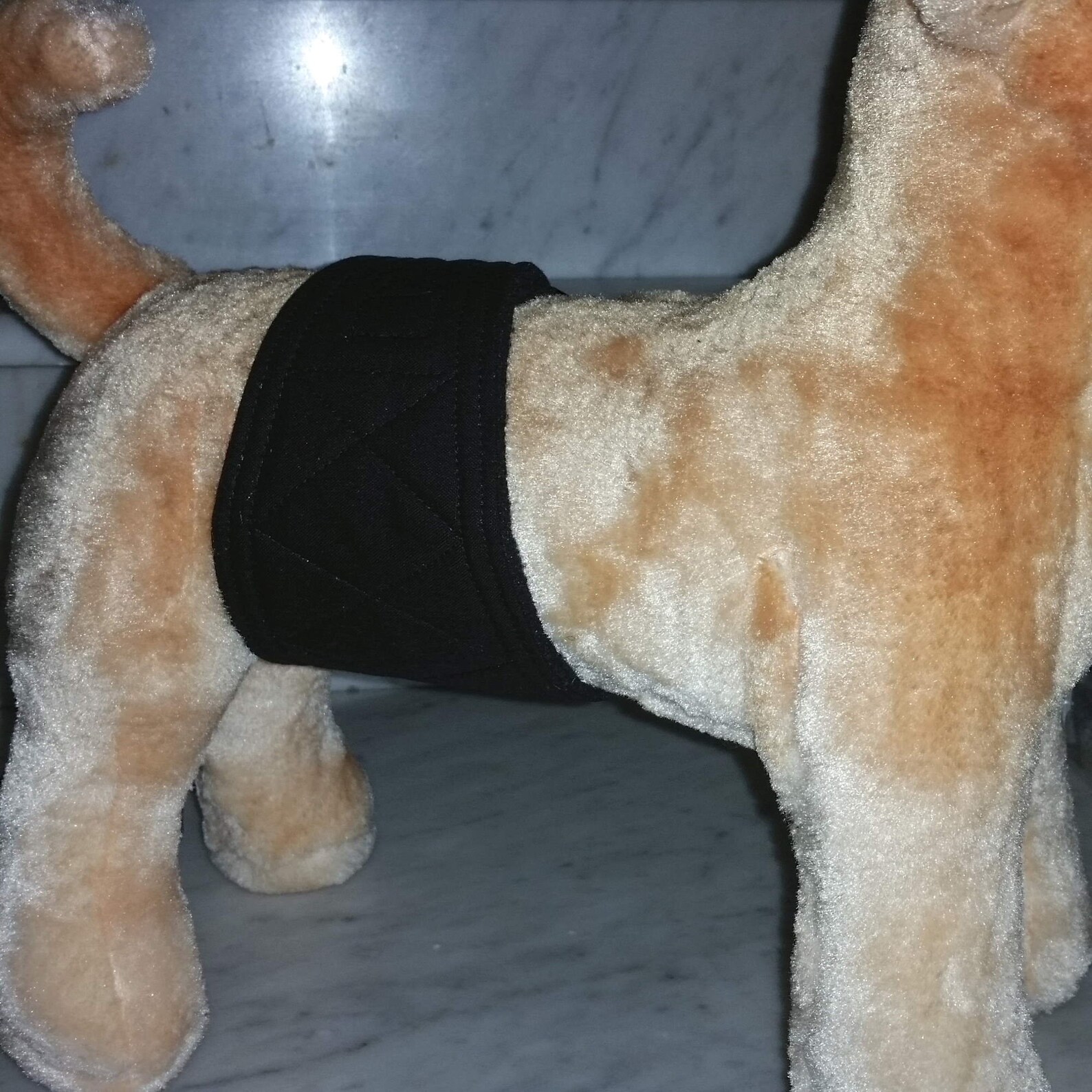 Dog Belly Band SOLID BLACK FREE Shipping Male Dog Belly Etsy