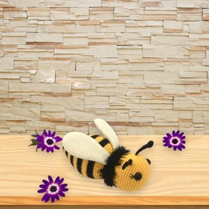 Buzzy the Bee Crochet Pattern PDF, Cute Kawaii Bumblebee Plushie, Wasp ...