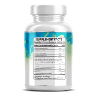 GABA, 5-HTP, Ashwagandha, Magnesium och Citronmeliss – 2-pack – 180 kapslar bild 8