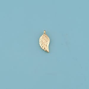 18K Gold Filled Angel Wings Pendant,Angel Wings Pendant,Angel Wings charm,Gift for Her,Valentine&#39;s Day Gift,DIY Jewelry Supplies