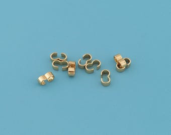 10pcs 18K Gold Filled 3 Shape Connector Links,3 Shape Clasps Connector,Diy Chain Components,Jewelry Making, Diy Material, Jewelry Supplies