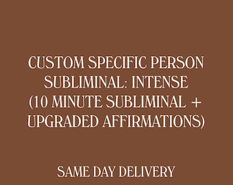 SP Subliminal INTENSE (Same Day Delivery: 10 MIN)
