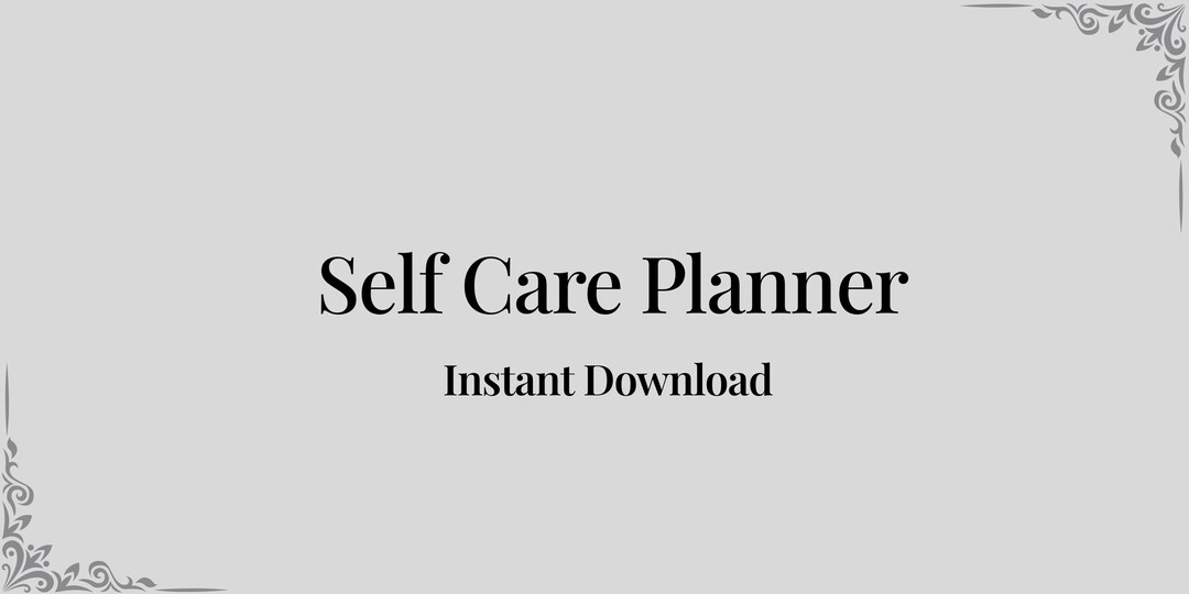 Mental Health Planner Printable | Self Care Daily Reset | Wellness ...
