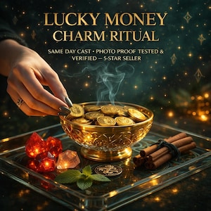 LUCKY MONEY & SUCCESS Manifestation Aid , attract more income, luck , grace and favor.