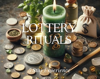 LOTTERRITUELEN, win loterij, veel geluk, gunst en genade in overvloed, ontvang couponwinsten