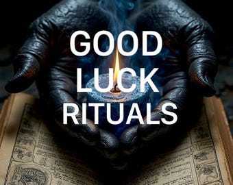GOOD LUCK RITUALS , open doors  & Energy Cleansing Kit for Prosperity and Positive Vibes