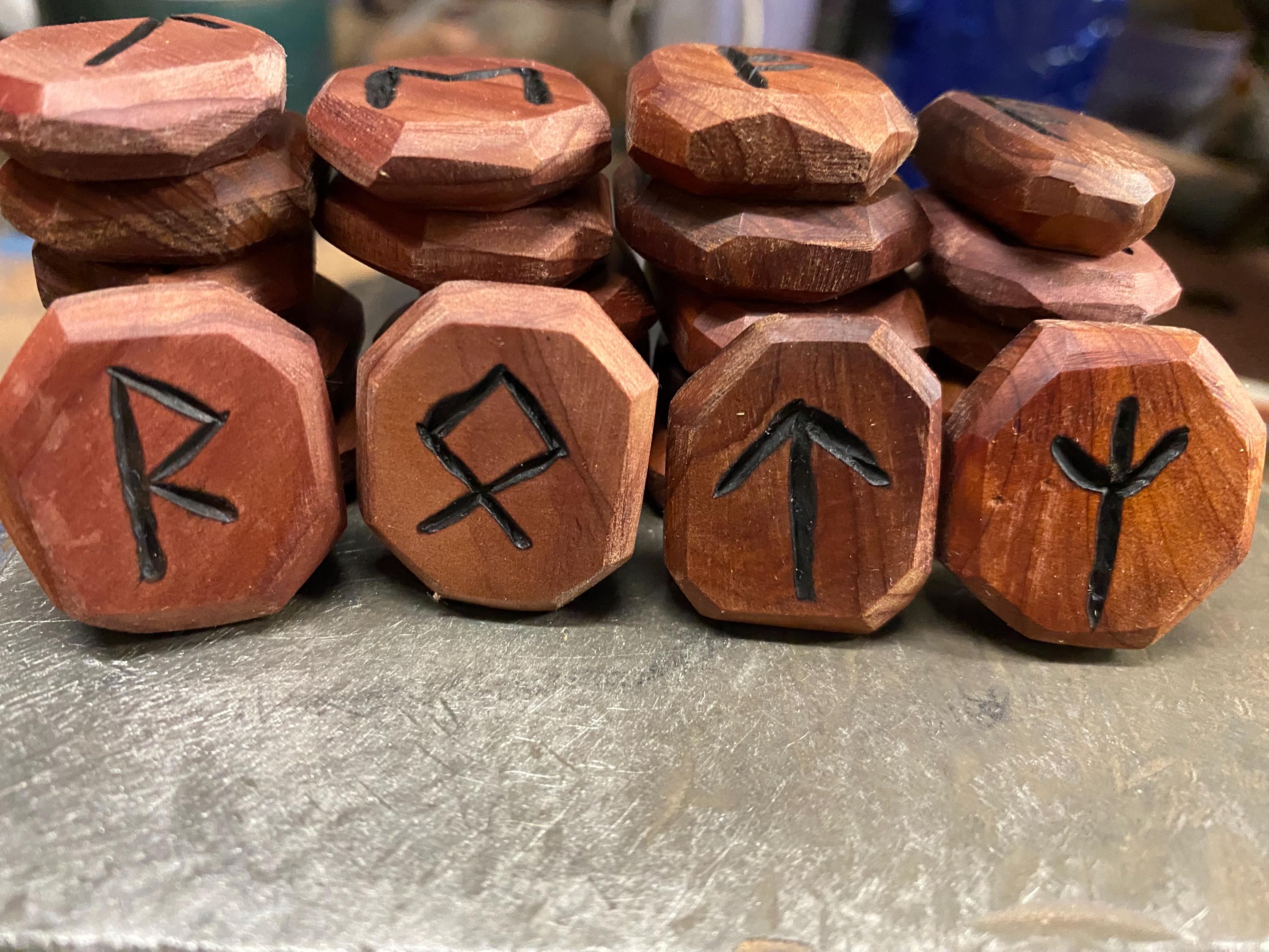 Handmade Runescape Runes Handcrafted Norse Rune Set – Elder Futhark Runes – Divination & Pagan ...